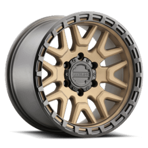 Raceline 953BZ Krank 17x9in / 6x135 BP / -12mm Offset / 87.1mm Bore - Bronze Wheel