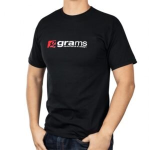 Grams Performance and Design Logo Black T-Shirt - L
