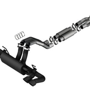 Borla 21-22 Jeep Wrangler Rubicon 392 6.4L V8 AT 4WD 4DR S-Type Cat-Back Exhaust - Coated Black