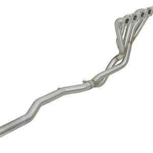 aFe Power Twisted Steel Long Tube Header & Connection Pipes 01-16 Nissan Patrol (Y61) V8-4.8L