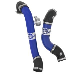 aFe Bladerunner Intercoolers Tube - Blue Hot/Cold Side 15-16 Ford Mustang EcoBoost L4-2.3L (t)