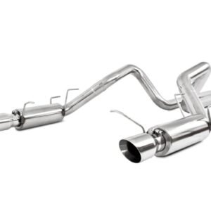 MBRP 11-14 Ford Mustang GT 5.0L Dual Split Rear Race Version T409 3in Cat Back Exhaust System