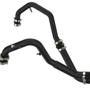 aFe Bladerunner Intercooler Hot Charge Pipe Black 2-2.5in 2021+ Ford F-150 V6-2.7L (tt)