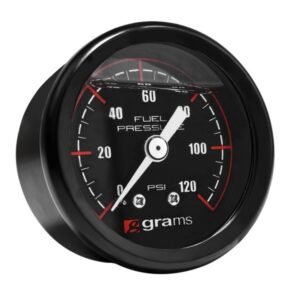 Grams Performance 0-120 PSI Fuel Pressure Gauge