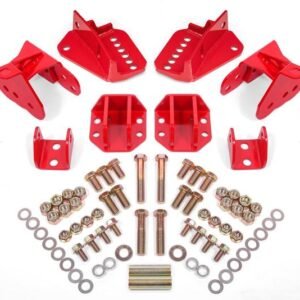 BMR 64-72 GM A-Body Rear Coilover Conversion Kit - Red