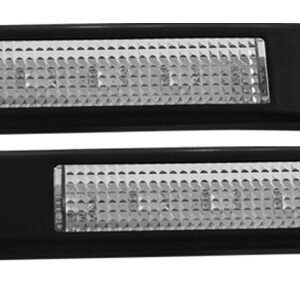 ANZO LED Mirror Lights 2009-2014 Ford F-150 LED Mirror Lights Clear w/ Amber LED