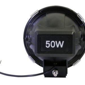 ANZO Hid Off Road Light Universal 50 Watt 7in HID Off Road Fog Light w/ ANZO USA Red bezel