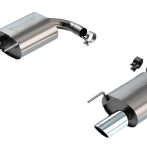 Borla 2024-2025 Ford Mustang Eco Boost 2.3L S-Type Axle Back Exhaust w/ Chrome Tips