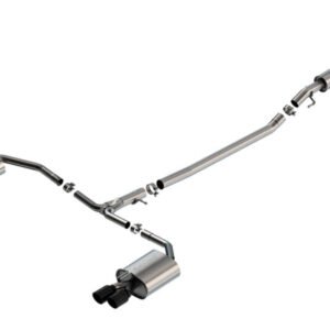 Borla 21-23 Kia K5 GT i4 AT FWD 4DR 2.00in 2.75in S-Type Exhaust - Black Chrome
