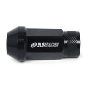 BLOX Racing Street Series Forged Lug Nuts - Black 12 x 1.25mm - Single piece
