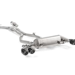 Akrapovic 17-19 Alfa Romeo Giulia Quadrifoglio Evolution Link Pipe Set (Titanium)