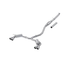 MBRP 22-24 Honda Civic/Sport Touring 1.5L 3in Cat-Back 2.5in Dual Split Rear w/ Quad Tips - AL