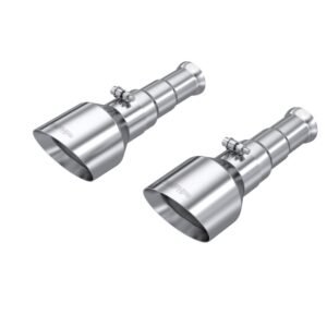 MBRP 19-24 Ram 1500 Classic 5.7L Hemi 5in OD Dual Wall Angle Cut T304 SS CB Exhaust Tips - Pair
