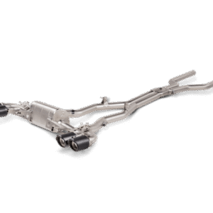 Akrapovic 2021 BMW M8/M8 Competition (F93) Evolution Line Cat Back (Titanium) w/Carbon Tips