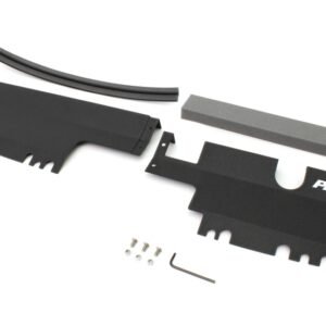 PERRIN 15-21 Subaru WRX/STI Radiator Shroud (Without OEM Intake Scoop) - Black