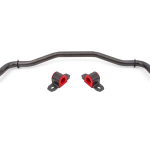 BMR 15-22 S550 Mustang Sway Bar Kit Front Hollow 38mm 3-Hole Adjustable Black Hammertone