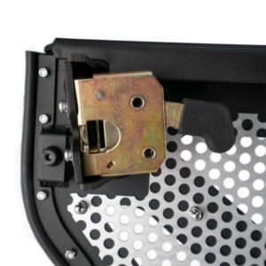 DV8 18-22 Jeep 4 Door JL/JT Aluminum Half Doors with Perforated Mesh Rear