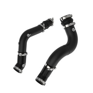 aFe BladeRunner Aluminum Hot and Cold Charge Pipe Kit Black RAM Diesel Trucks 19-23 L6-6.7L (td)