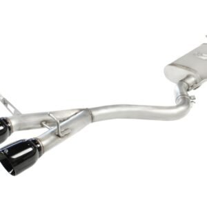 aFe MACHForce XP Exhaust 304SS Cat-Back w/ BlackTips 2008 VW Golf R32 V5 3.2L