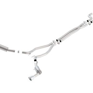 Borla 14-15 Chevy Camaro SS 6.2L V8 Single Split Rear Exit S-Type Catback Exhaust