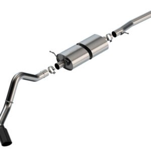 Borla 20-22 Chevrolet/GMC Silverado/Sierra 6.6L T-304 SS Cat-Back S-Type Exhaust - Brushed