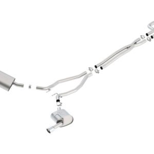 Borla 14-15 Camaro 3.6L V6 Single Split Rear Exit Touring Catback Exhaust