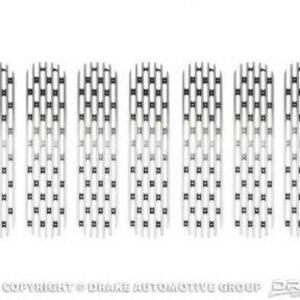 DV8 Offroad 2007-2018 Jeep JK Polished Grille Inserts