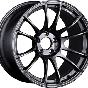 SSR GTX04 18x10.5 5x114.3 15mm Offset Dark Gunmetal Wheel