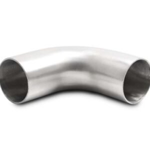 Vibrant 1.5in OD 2.75in Tangent Length T304 SS 90 Deg Mandrel Bend w/Extended Leg Length