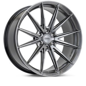 Vossen HFX-2 22x10 / 6x139.7 / ET-18 / Super Deep Face / 106.1 - Hyper Black Wheel