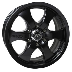 Enkei M6 Universal Truck & SUV 18x8.5 20mm Offset 6x139.7 Bolt Pattern 108.5mm Bore Black Wheel