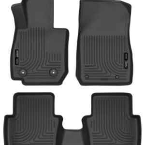Husky Liners 2017 Mazda CX-3 Weatherbeater Black Front & 2nd Seat Floor Liners