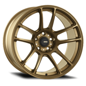Konig Heliogram 17X8.5 5X114.3 ET38 Matte Bronze Knurled Bead Flow Formed
