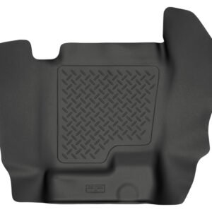 Husky Liners 07-12 Chevy Silverado/GMC Sierra Crew Cab WeatherBeater Center Hump Black Floor Liner