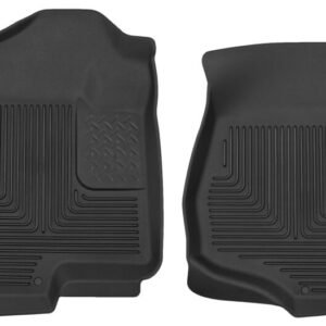 Husky Liners 07-14 Cadillac Escalade ESV/EXT Weatherbeater Black Front Floor Liners