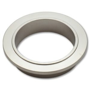 Vibrant Turbo Inlet Flange for Garrett GT30/GT35 Turbine Housing (V-Band Style)