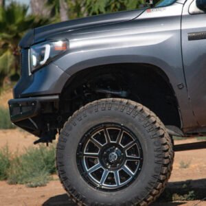 ICON Recoil 20x10 5x150 -24mm Offset 4.5in BS Gloss Black Milled Spokes Wheel