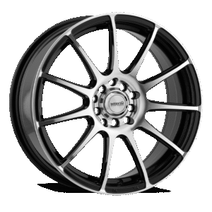 Maxxim Champ 17x7 10x108/114.3 ET40 Machined Face / Gloss Black