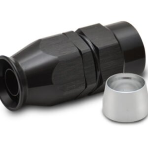 Vibrant -4AN Straight Hose End Fitting for PTFE Lined Hose