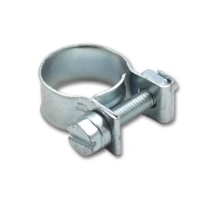 Vibrant Inj Style Mini Hose Clamps 15-17mm clamping range Pack of 10 Zinc Plated Mild Steel
