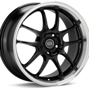Enkei PF01 17x9 5x114.3 35mm Offset 75mm Hub Bore - Black Mach