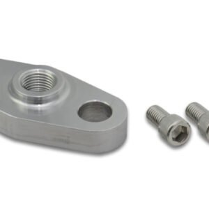 Vibrant Alum Turbo Oil Inlet Flange w/ -4AN Male for Garrett GT4708/4718/5008/5018/5518/5533/5541