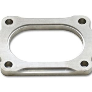 Vibrant T304 SS 4 Bolt Flange for 4in O.D. Oval tubing