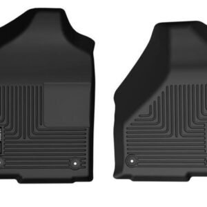 Husky Liners 19-22 RAM 2500/3500 Std Cab (Vinyl Floor) WeatherBeater Front Floor Liners - Black