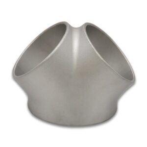 Vibrant 2-1 SS Merge Collectors (3in ID Inlet x 2 2.5in ID Outlet) - Sold Individually