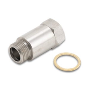 Vibrant O2 Sensor Fitting (T304 SS) and Brass Washer