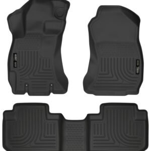 Husky Liners 14 Subaru Forester Weatherbeater Black Front & 2nd Seat Floor Liners
