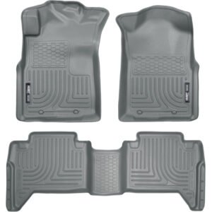 Husky Liners 05-13 Toyota Tacoma WeatherBeater Combo Grey Floor Liners