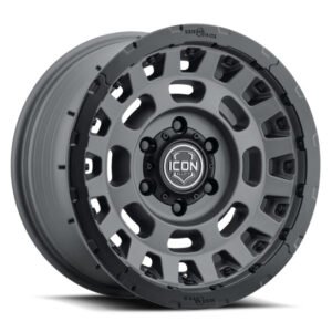 Icon Hammer Pro 17x8.5 / 6x5.5 / 0mm / 4.75in BS - Charcoal