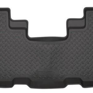 Husky Liners 08-12 Toyota Highlander Classic Style 2nd Row Black Floor Liners (One Piece Unit)